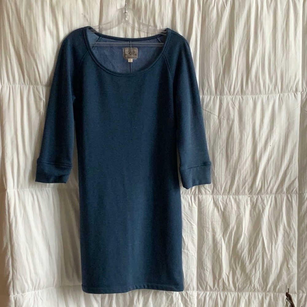 UGG Blue Long Sleeve Dress